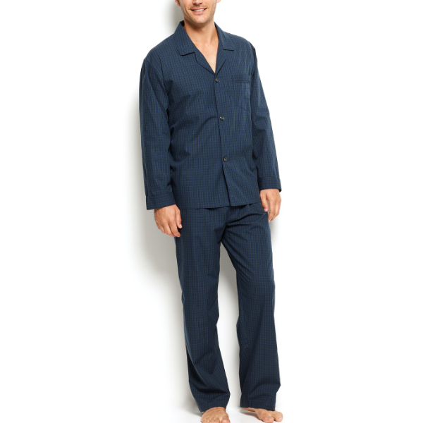Men's Mini Blackwatch Pajamas, Shirt and Pants Set